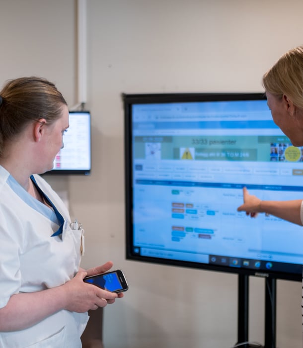 Digital samhandlingstavle fra DNV Imatis i bruk i kommunens helsetjeneste